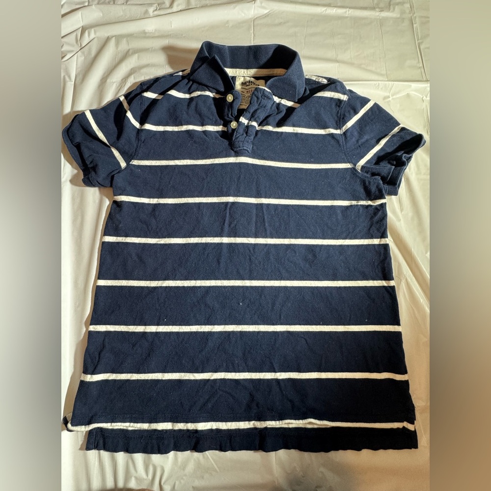 Urban Pipeline Navy and White Polo Shirt